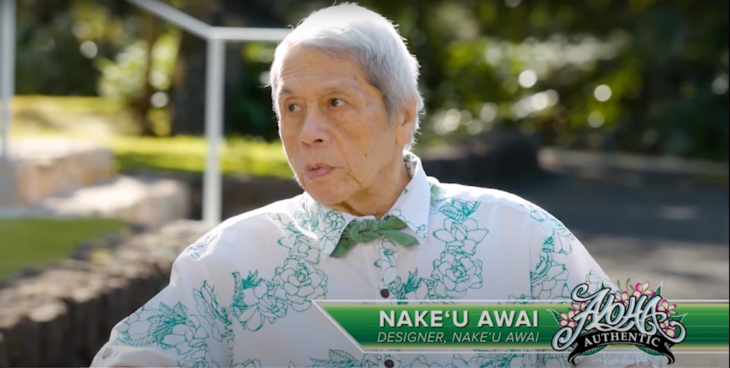Nakeʻu Awai Featured on Aloha Authentic About Hawaiʻi Fashion