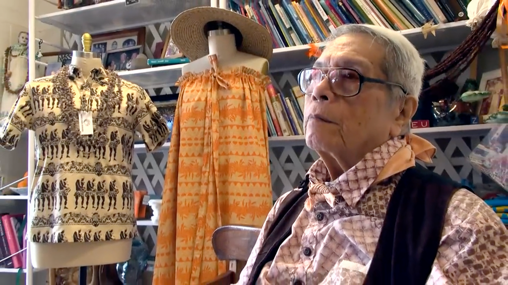 Nakeʻu Awai Designs Featured on Hawai‘i News Now as Grandfather of Hawai‘i Fashion